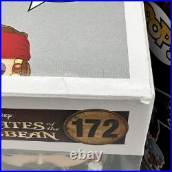 Funko Pop Disney Pirates of The Caribbean Cursed Barbossa 208 & Jack Sparrow 172
