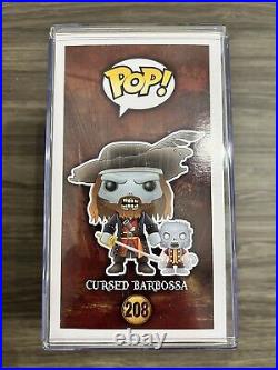 Funko Pop! Disney Pirates of the Caribbean Cursed Barbossa #208 2016 SDCC