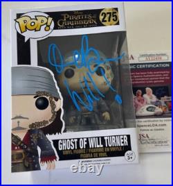 Funko Pop Pirates Of The Caribbean Will Turner Autographed By Orlando Bloom