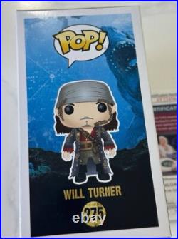 Funko Pop Pirates Of The Caribbean Will Turner Autographed By Orlando Bloom