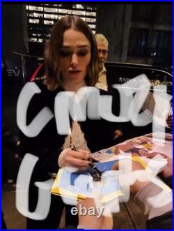 Funko Pop! Pirates of the Caribbean Elizabeth Swann Signed Keira Knightley PROOF