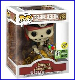 Funko Pop Pirates of the Caribbean Treasure Skeleton GLOW 2021 ECCC LE 4000