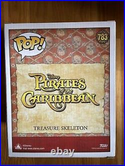 Funko Pop Treasure Skeleton GITD Disney Pirates of The Caribbean ECCC 4000LE