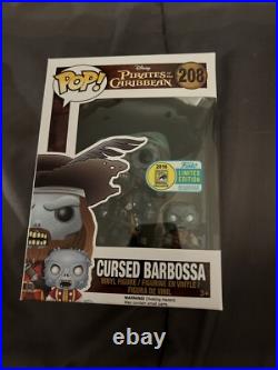 Funko Pop! Vinyl Disney Captain Barbossa (with Monkey) Amazon San Diego Comic