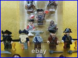 Genuine LEGO Minifigures Pirates of The Caribbean lot Davy Jones, Jack Sparrow