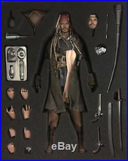 HOT TOYS DX06 JACK SPARROW Pirates of the Carribean 12 JOHNNY DEPP 1/6 Figure