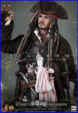 HOT TOYS JACK SPARROW DX06 Pirates of the Caribbean 1/6 Figure SEALED CARTON UK