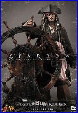 HOT TOYS JACK SPARROW DX06 Pirates of the Caribbean 1/6 Figure SEALED CARTON UK