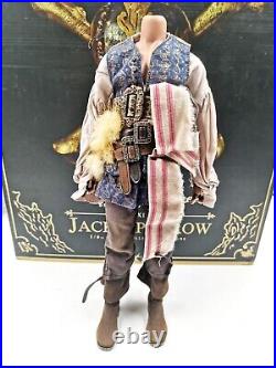 HT DX15 Collectible Body Figure Jack Sparrow Pirates of the Caribbean 1/6HotToys