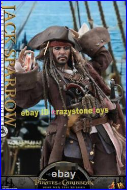 HT HotToys Jack Sparrow Pirates of the Caribbean DX15 1/6 Action Figure Model