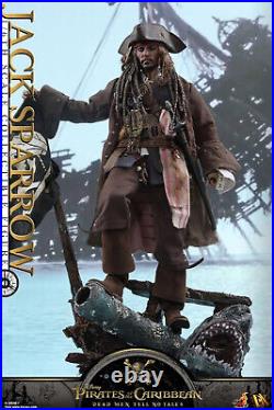 HT Jack Sparrow Action Figure Pirates of the Caribbean 5 HOTTOYS 1/6 DX15