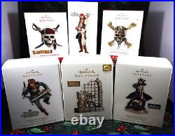 Hallmark Ornaments Pirates of the Caribbean Captain Jack Sparrow and Skulls