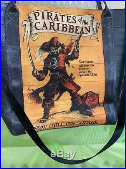 Harveys Seatbalt Disney 60 Anniversary Pirates Of The Caribbean Poster Tote