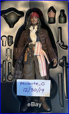 Hot Toys 1/6 POTC At Worlds End Jack Sparrow MMS 42 Figure! U. S. Seller