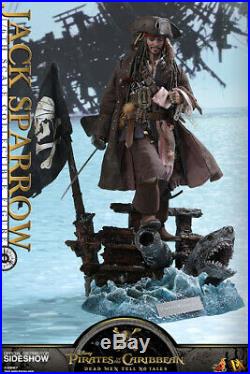 Hot Toys 1/6 Scale DX15 Pirates of the Caribbean Captain Jack Sparrow BRAND NEW
