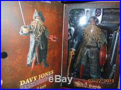 Hot Toys 1/6 scale pirates of the Caribbean Davey Jones