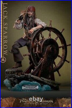 Hot Toys Captain Jack Sparrow Deluxe Figure Pirates of the Caribbean New 2025