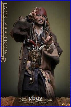 Hot Toys Captain Jack Sparrow Deluxe Figure Pirates of the Caribbean New 2025