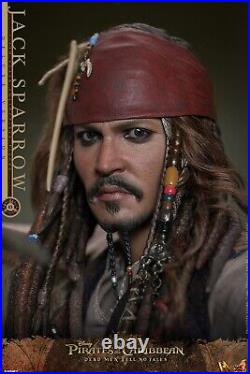 Hot Toys Captain Jack Sparrow Deluxe Figure Pirates of the Caribbean New 2025