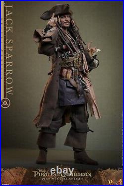 Hot Toys Captain Jack Sparrow Deluxe Figure Pirates of the Caribbean New 2025