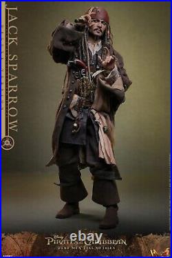 Hot Toys Captain Jack Sparrow Deluxe Figure Pirates of the Caribbean New 2025