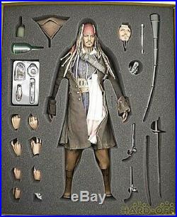 Hot Toys Captain Jack Sparrow Pirates Of The Caribbean Action Figure DX06 1/6