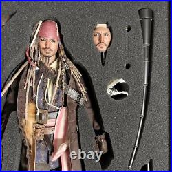 Hot Toys DX06 Pirates Of The Caribbean Jack Sparrow 1/6 Action Figure USED