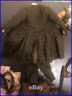 Hot Toys MMS DX06 Pirates Of The Caribbean POTC Jack Sparrow Pirate Clothing Set