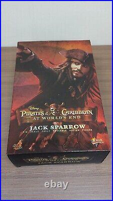 Hot Toys MMS42 Pirates Of The Caribbean At World's End Jack Sparrow 1/6 NEW