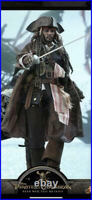 Hot Toys Pirates Of The Caribbean DX15 Jack Sparrow 1/6 with shipping box UNOPENED