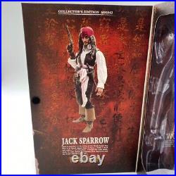 Hot Toys Pirates Of The Caribbean Jack Sparrow At Worlds End MMS 42 Disney Used