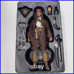 Hot Toys Pirates Of The Caribbean Jack Sparrow At Worlds End MMS 42 Disney Used