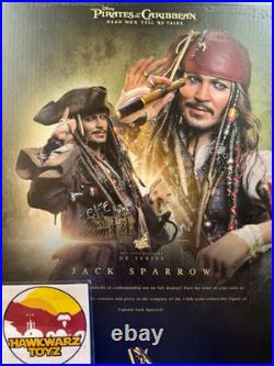 Hot Toys Pirates Of The Caribbean Jack Sparrow Deluxe DX38 1/6 Disney Johnny Hot Toys Pirates Of The Caribbean Jack Sparrow Deluxe DX38 1/6 Disney Johnny