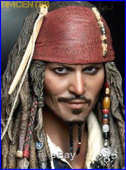 Hot Toys Pirates of the Caribbean DX06 Captain Jack Sparrow Johnny Depp 1/6 New