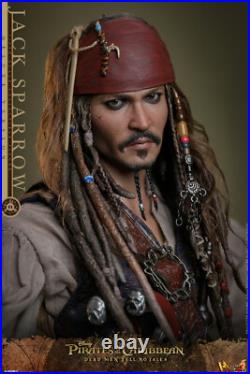 Hot Toys Pirates of the Caribbean DX38 Jack Sparrow Deluxe 1/6 Figure In Stock
