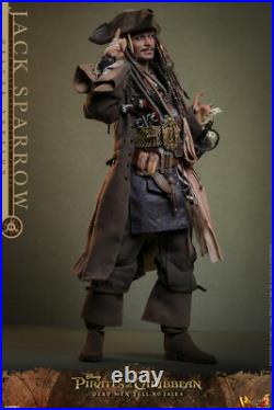 Hot Toys Pirates of the Caribbean DX38 Jack Sparrow Deluxe 1/6 Figure In Stock