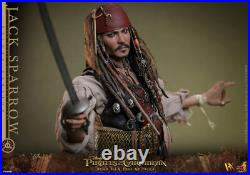 Hot Toys Pirates of the Caribbean DX38 Jack Sparrow Deluxe 1/6 Figure In Stock