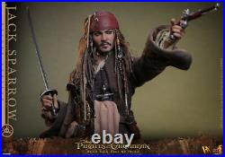Hot Toys Pirates of the Caribbean DX38 Jack Sparrow Deluxe 1/6 Figure In Stock