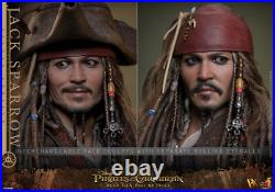 Hot Toys Pirates of the Caribbean DX38 Jack Sparrow Deluxe 1/6 Figure In Stock