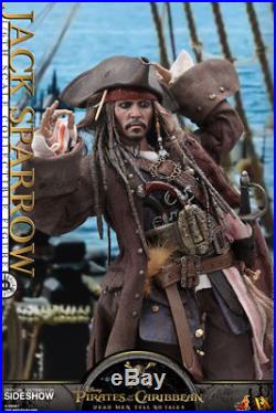 Hot Toys Pirates of the Caribbean Dead Men Tell No Tales JACK SPARROW Figure 1/6