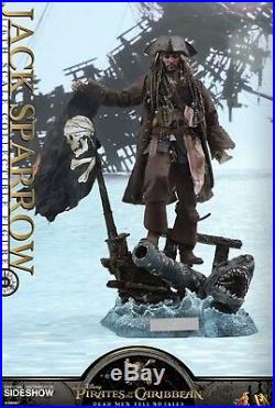 Hot toys DX15 PIRATES OF THE CARIBBEAN DEAD MEN TELL NO TALES 1/6 JACK SPARROW