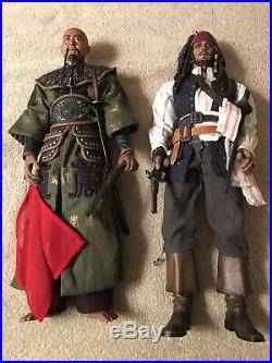 Hot toys pirates of the caribbean Lot Of 2