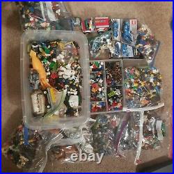 Huge LEGO Lot 14 Lbs. Minifigures Plus Accessories super hero star wars erc