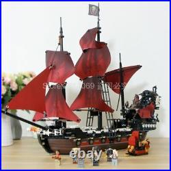 Ideas 16009 Pirates Of The Caribbean Queen Anne's Revenge Ship Building Blocks