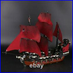 Ideas 16009 Pirates Of The Caribbean Queen Anne's Revenge Ship Building Blocks