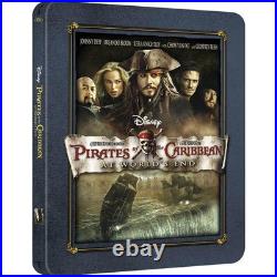 Import Pirates Of The Caribbean 3 Works Steelbook Blu-Ray US-DDP Import Pirates Of The Caribbean 3 Works Steelbook Blu-Ray US-DDP