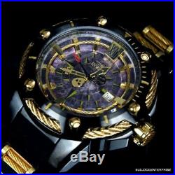 Invicta Disney Pirates of the Caribbean Automatic Gold Tone 52mm LE Watch New