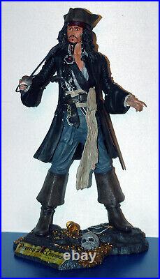 JACK SPARROW STATUE, Limited Edition, PIRATES of the CARIBBEAN, 50cm Height