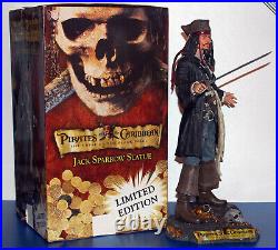 JACK SPARROW STATUE, Limited Edition, PIRATES of the CARIBBEAN, 50cm Height