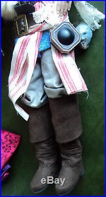 Jack Sparrow 17 Inch Doll From Pirates Of The Caribbean Tonner Doll Very Nice